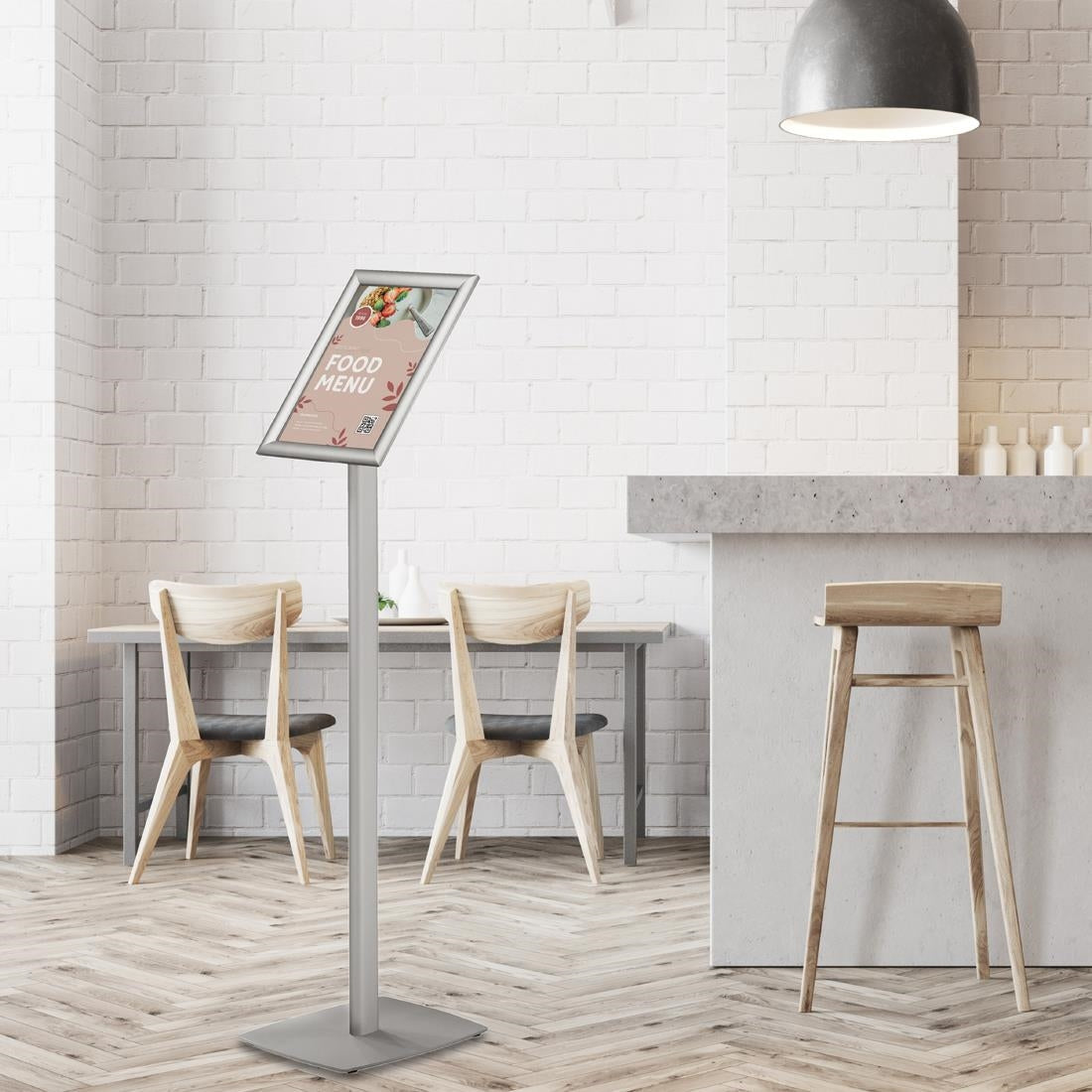 Porte-affiche Europel avec cadre clipsable A4 25mm