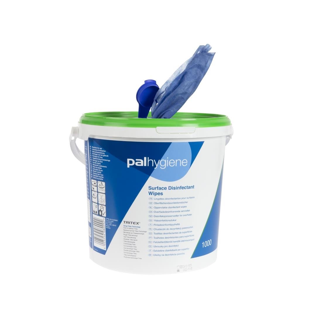 Lingettes désinfectantes Pal x1000 (Lot de 1000) - NISBETS