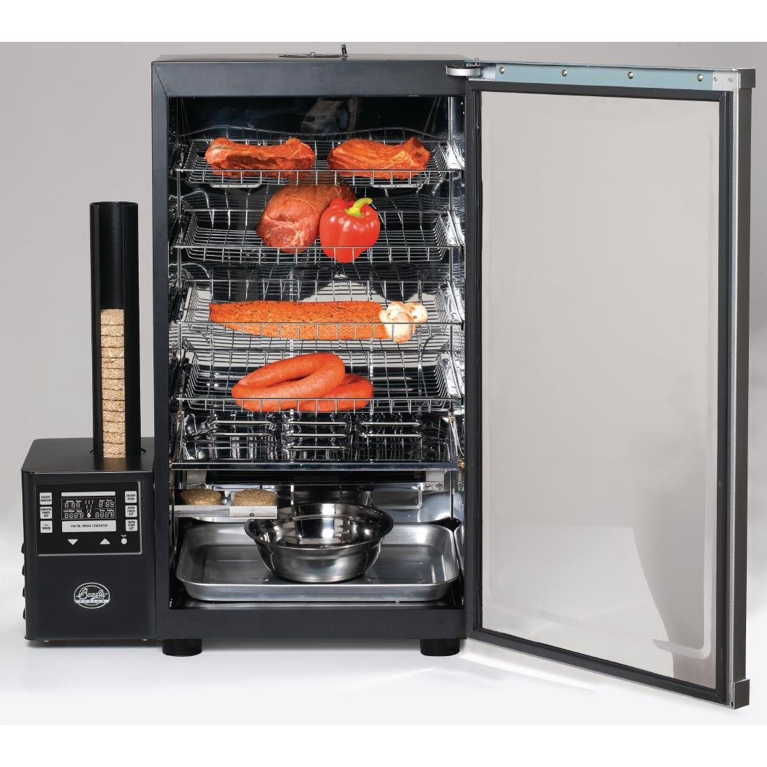 Fumoir électrique numérique 4 niveaux Bradley Smoker BTDS76CE - NISBETS