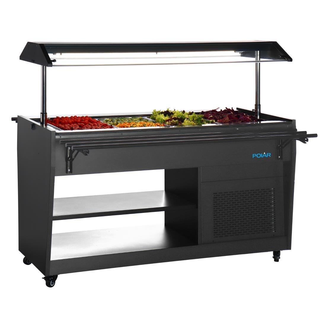 Buffet réfrigéré Polar série G noir - NISBETS