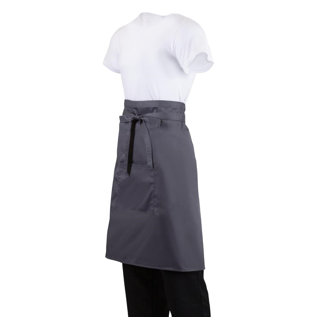 Tablier serveur Whites gris anthracite - NISBETS