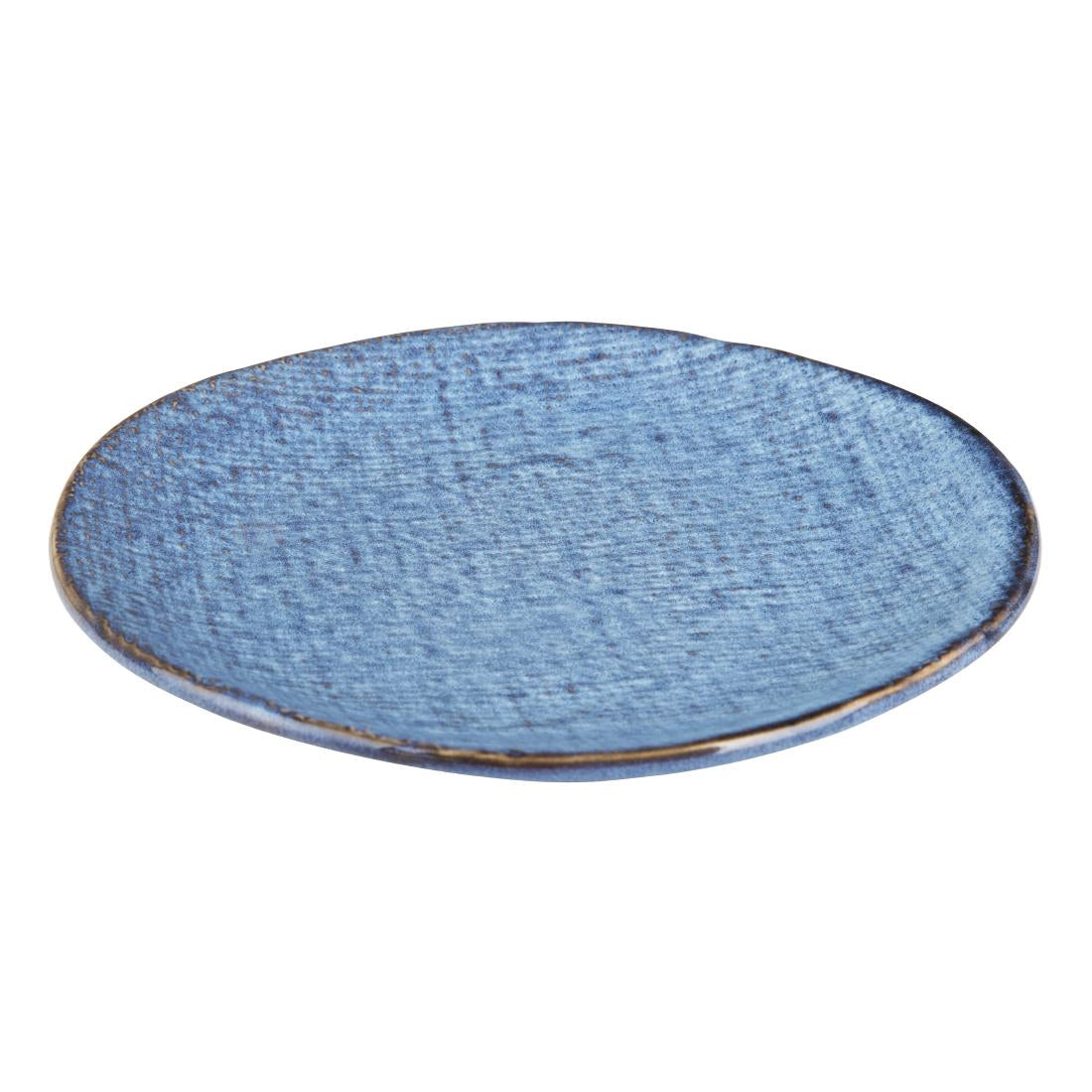 Assiettes plates Olympia Denim Blue 180 mm (lot de 6)