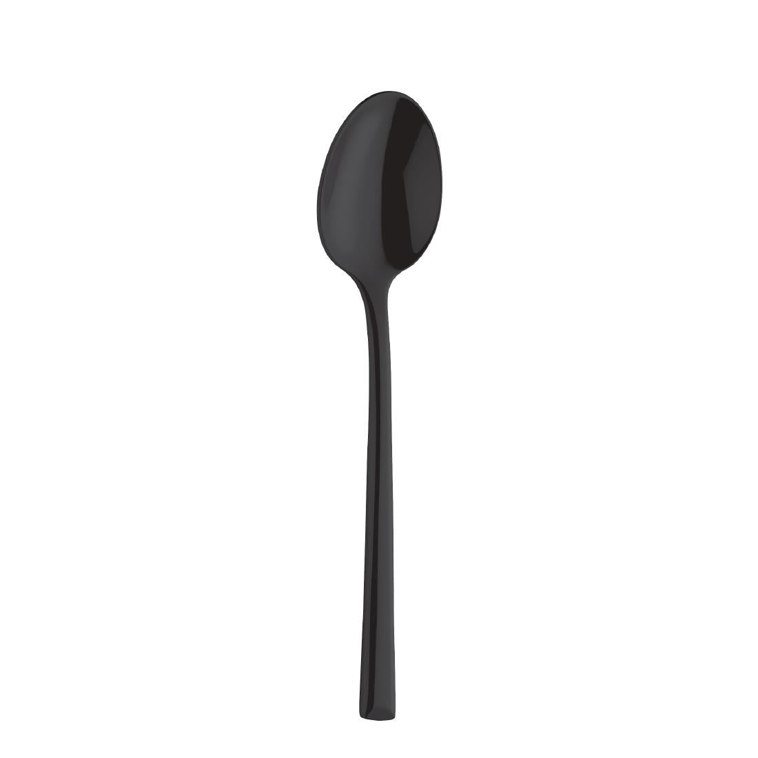 Cuillères à moka Amefa Metropole PVD noires (lot de 12)