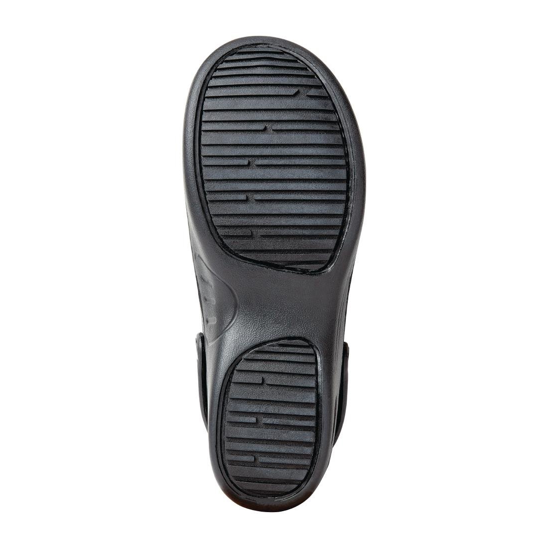 Sabots de cuisine noirs Nisbets Essentials - Taille 44-45