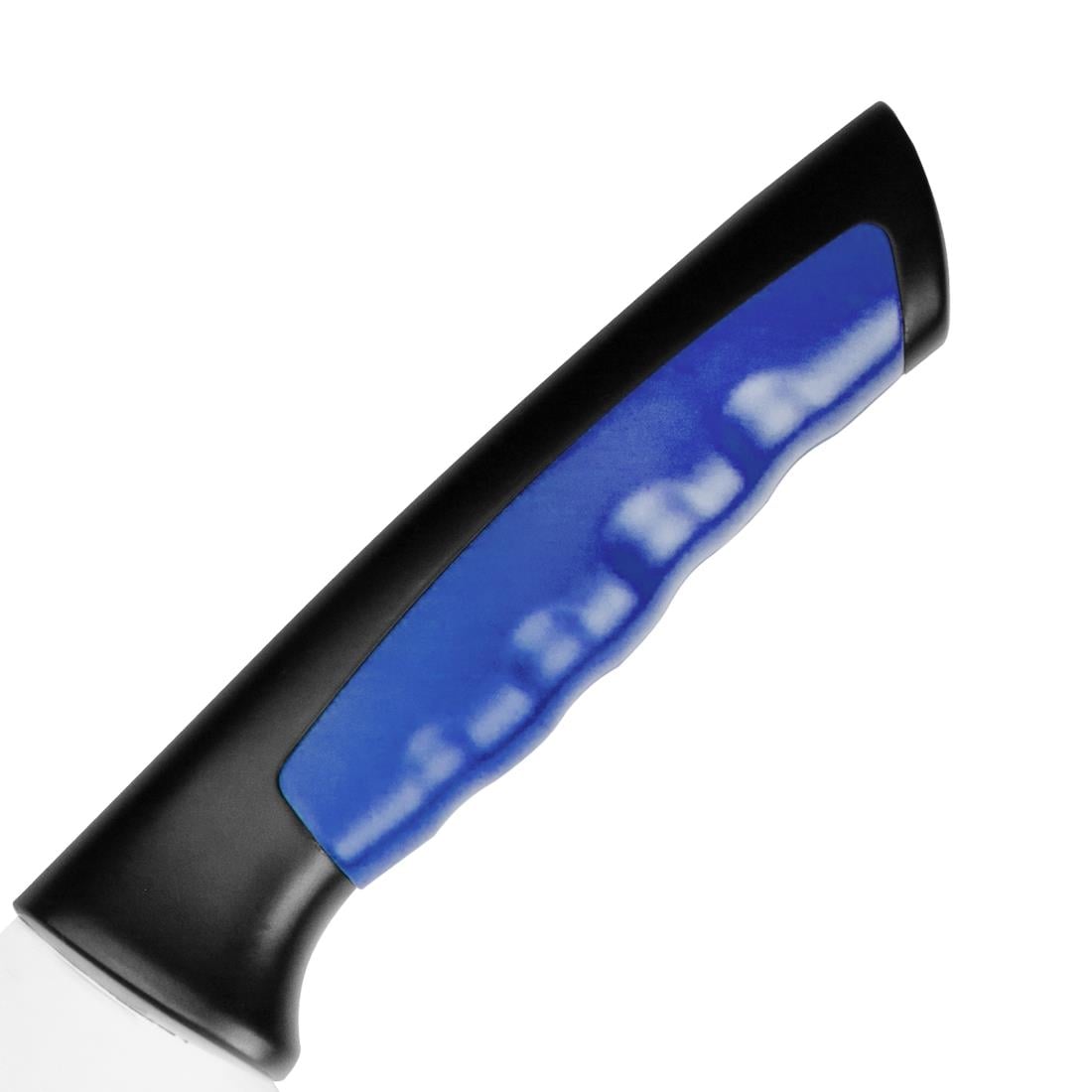 Couteau de cuisine Hygiplas Pro bleu 25cm - NISBETS