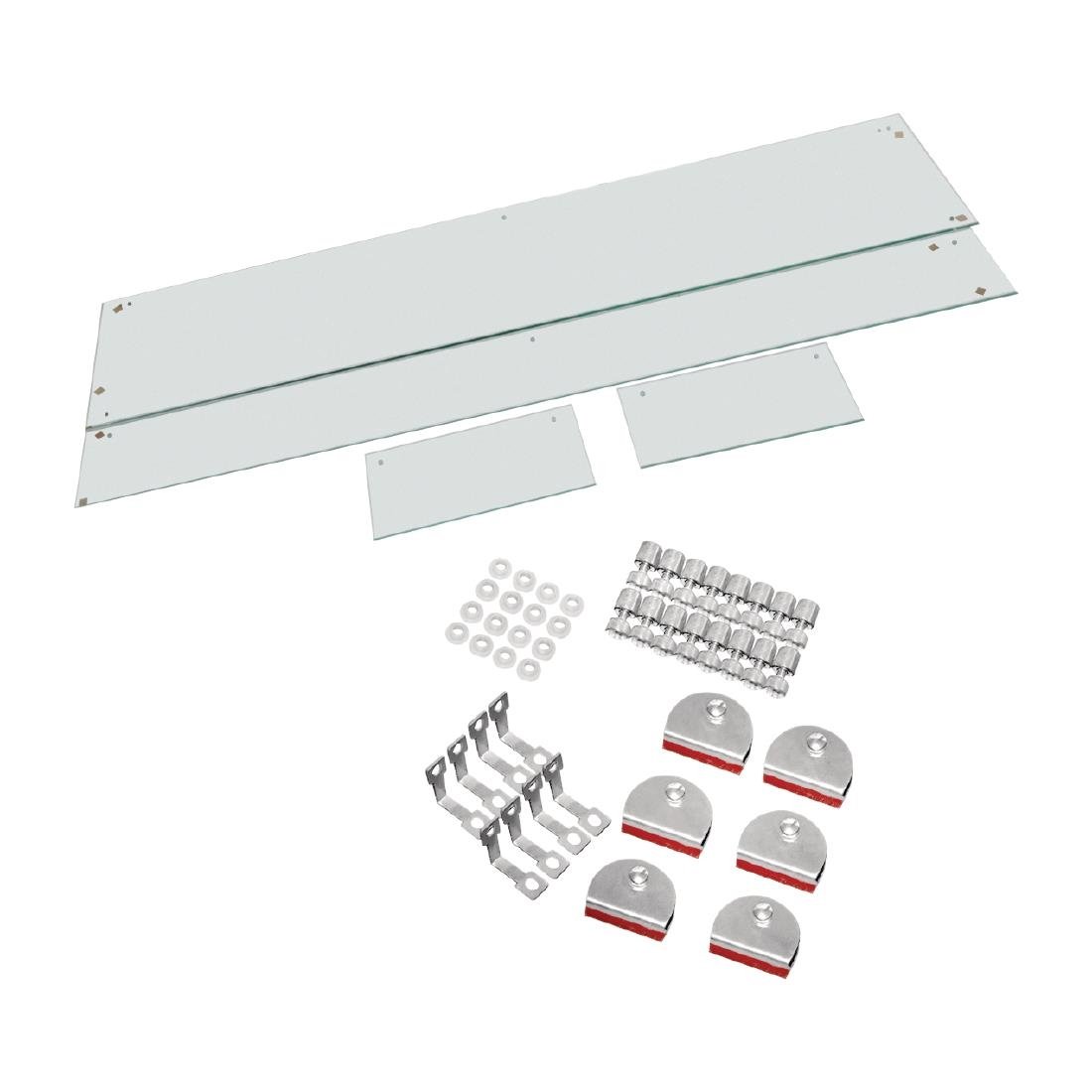 Kit de vitres avec fixations Polar - NISBETS