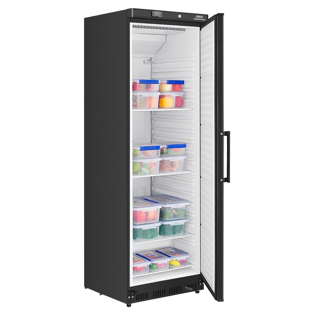 Armoire réfrigérée positive Nisbets Essentials noire 400L - NISBETS