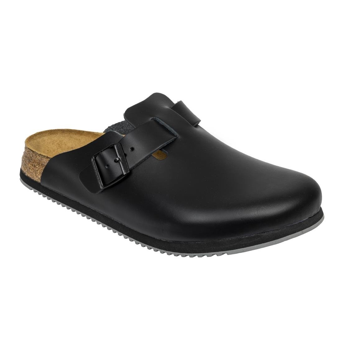 Birkenstock Super Grip Professional Boston Clogs Black - NISBETS