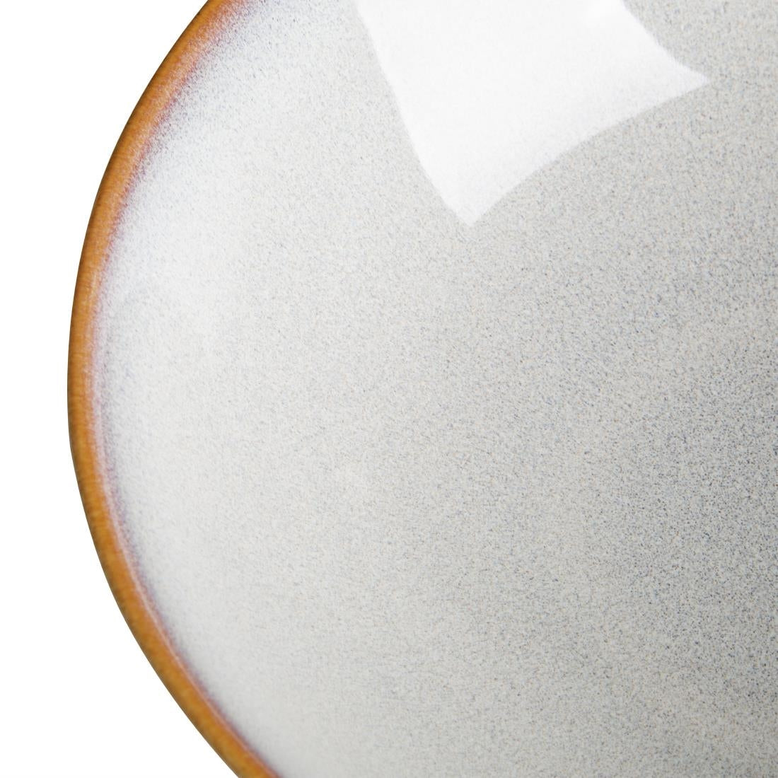 Bols évasés Olympia Drift gris uni 205 mm (lot de 4)