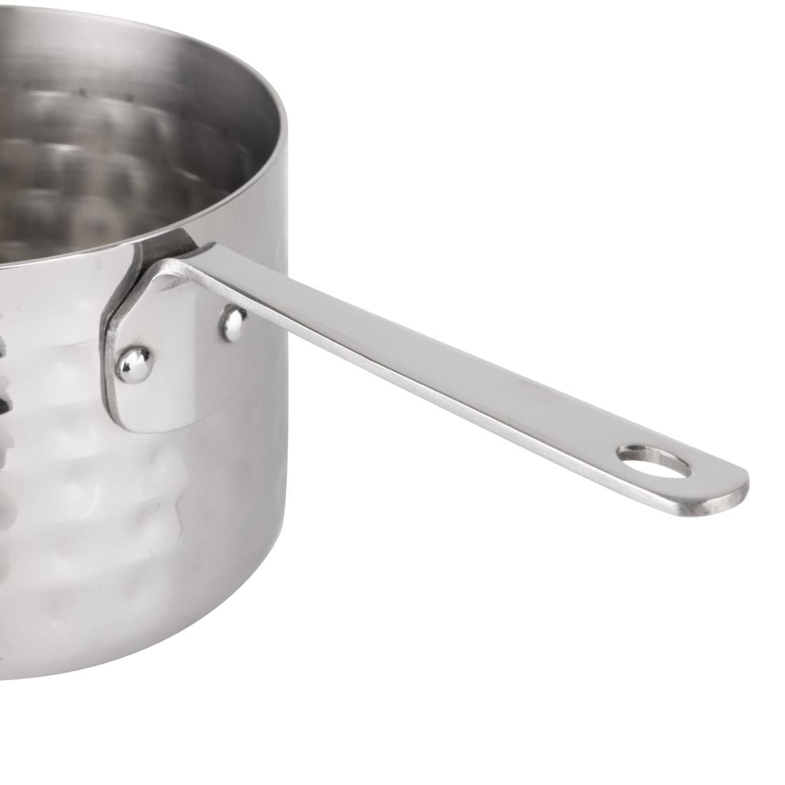 Mini casserole de présentation martelée Olympia 90 mm - NISBETS