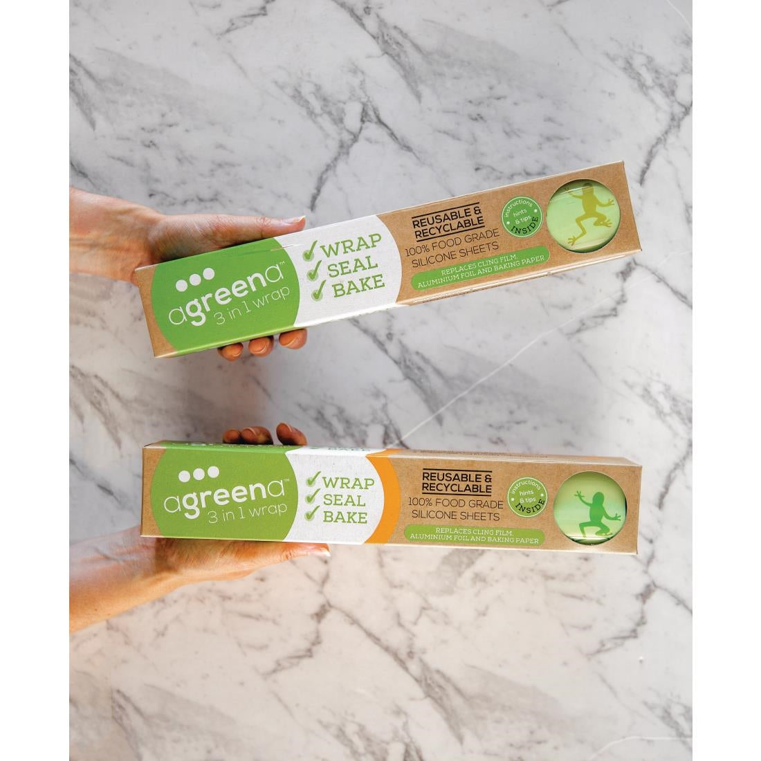 Emballages alimentaires réutilisables 3 en 1 Agreena 300 x 450mm (lot de 2) - NISBETS