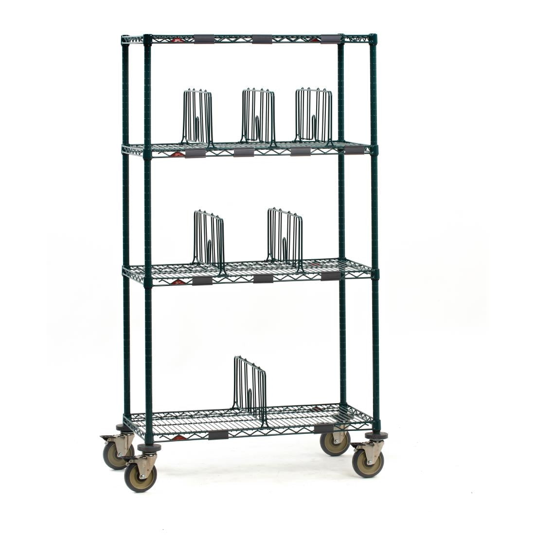 Séparateurs d'étagère Super Erecta Metro 460 x 203mm (lot de 4) - NISBETS