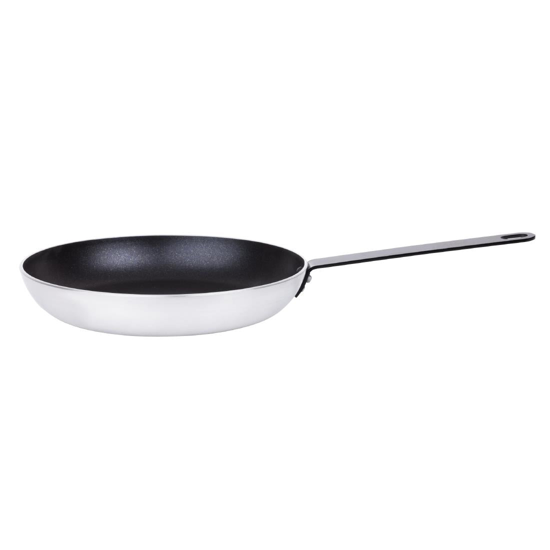 Poêle aluminium antiadhésive téflon avec manche noir Nisbets Essentials 2 - NISBETS