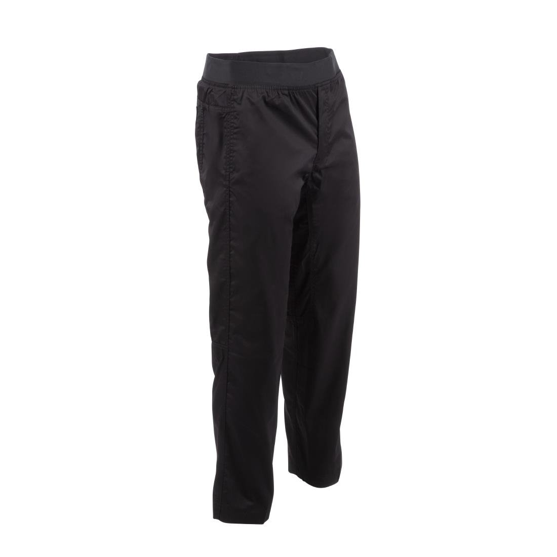 Pantalon slim léger homme Chef Works noir - NISBETS