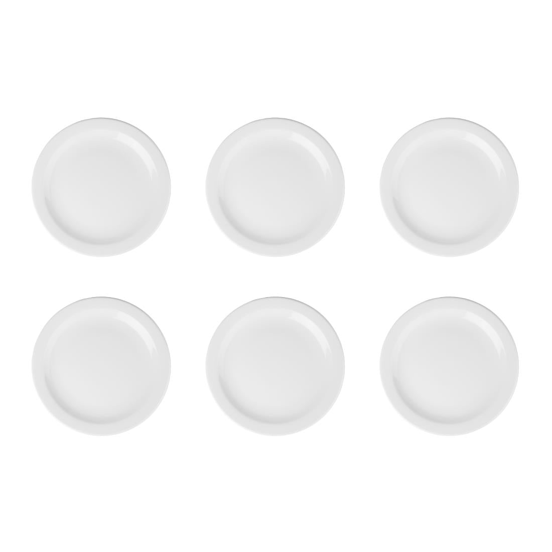 Assiettes À Bord Étroit Olympia Athena 284mm (Lot de 6) - NISBETS