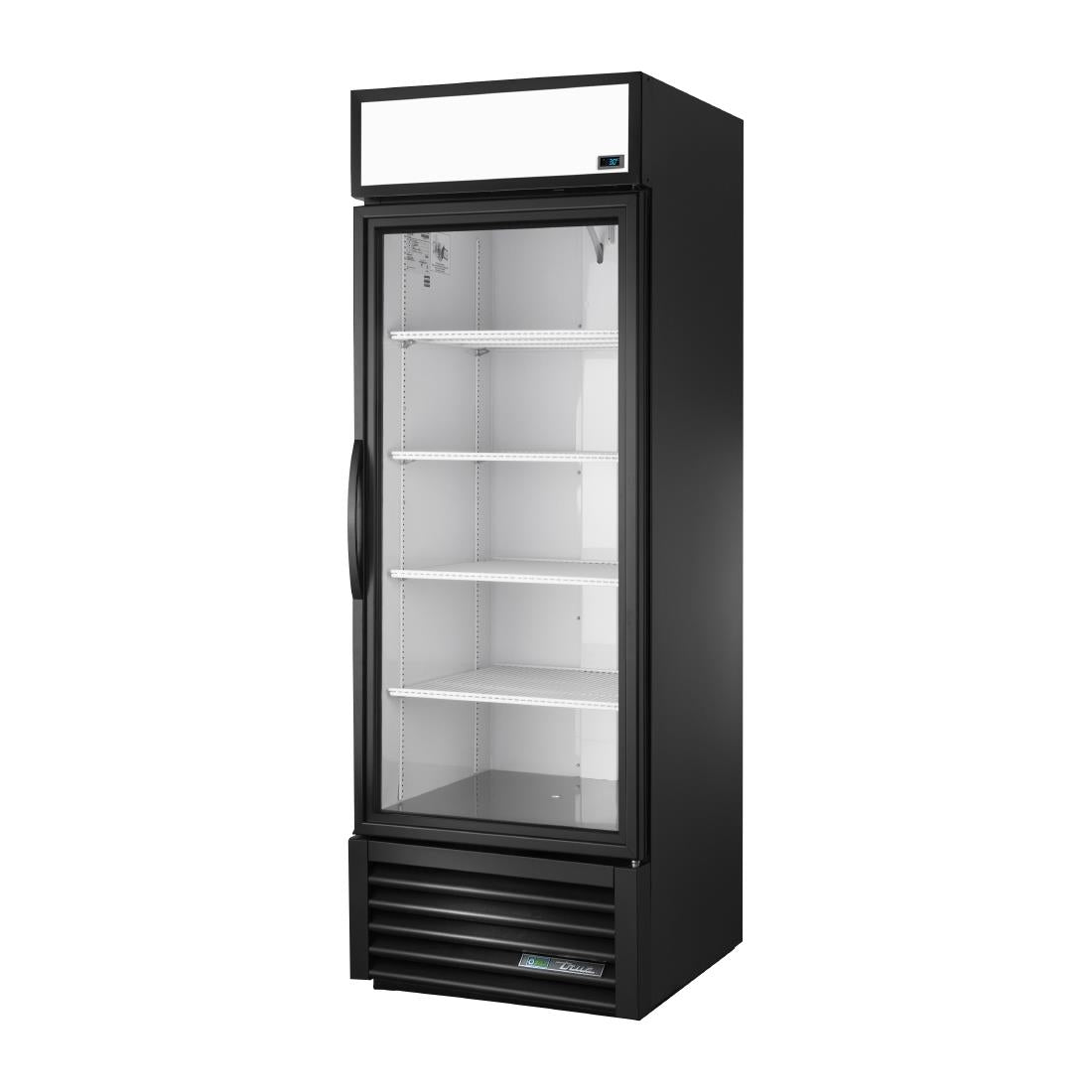 Vitrine positive libre service 1 porte coulissante True GDM-23-HC-TSL01 ALU