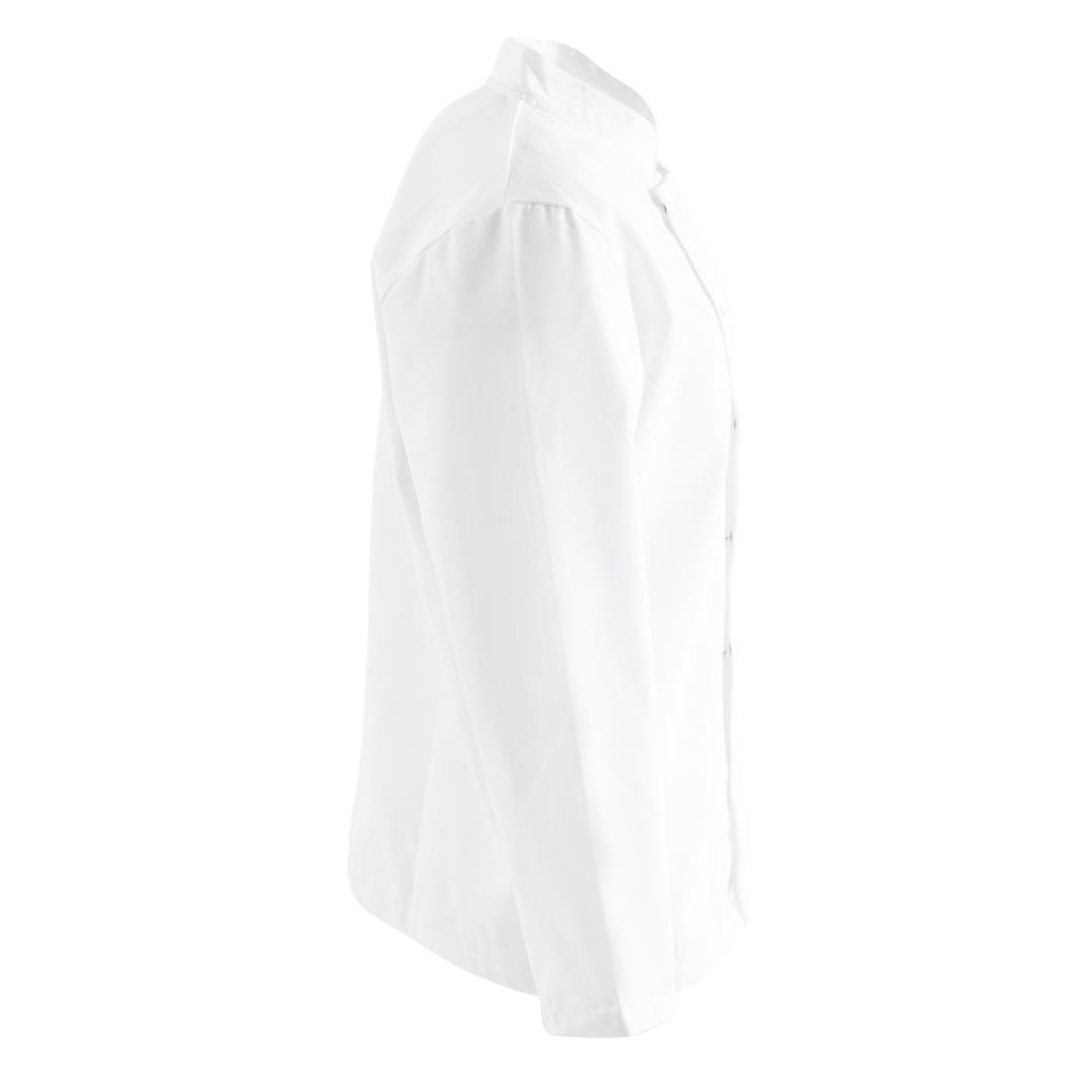 Veste de cuisine mixte Whites Vegas manches longues blanche - NISBETS