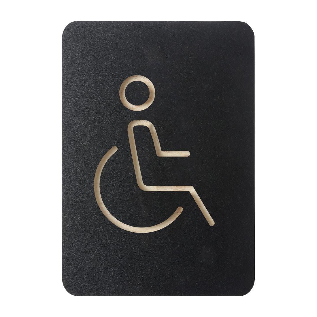 Plaque signalétique noire Europel PMR