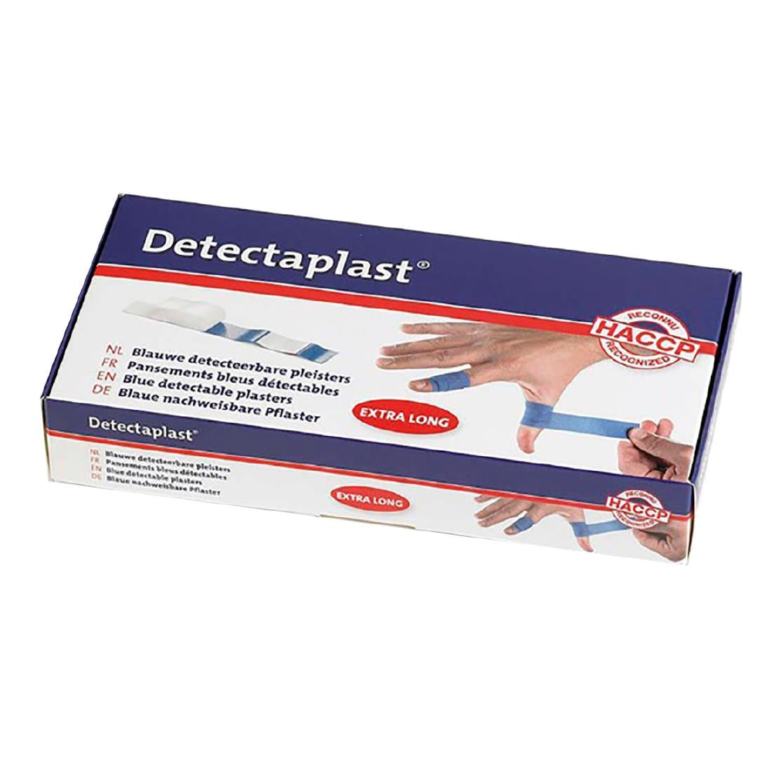 Pansements élastiques Detectaplast 18 x 2 cm (lot de 100)