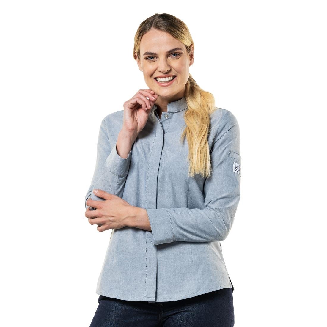 Veste de cuisine femme grise Chaud Devant Nordic - Taille L