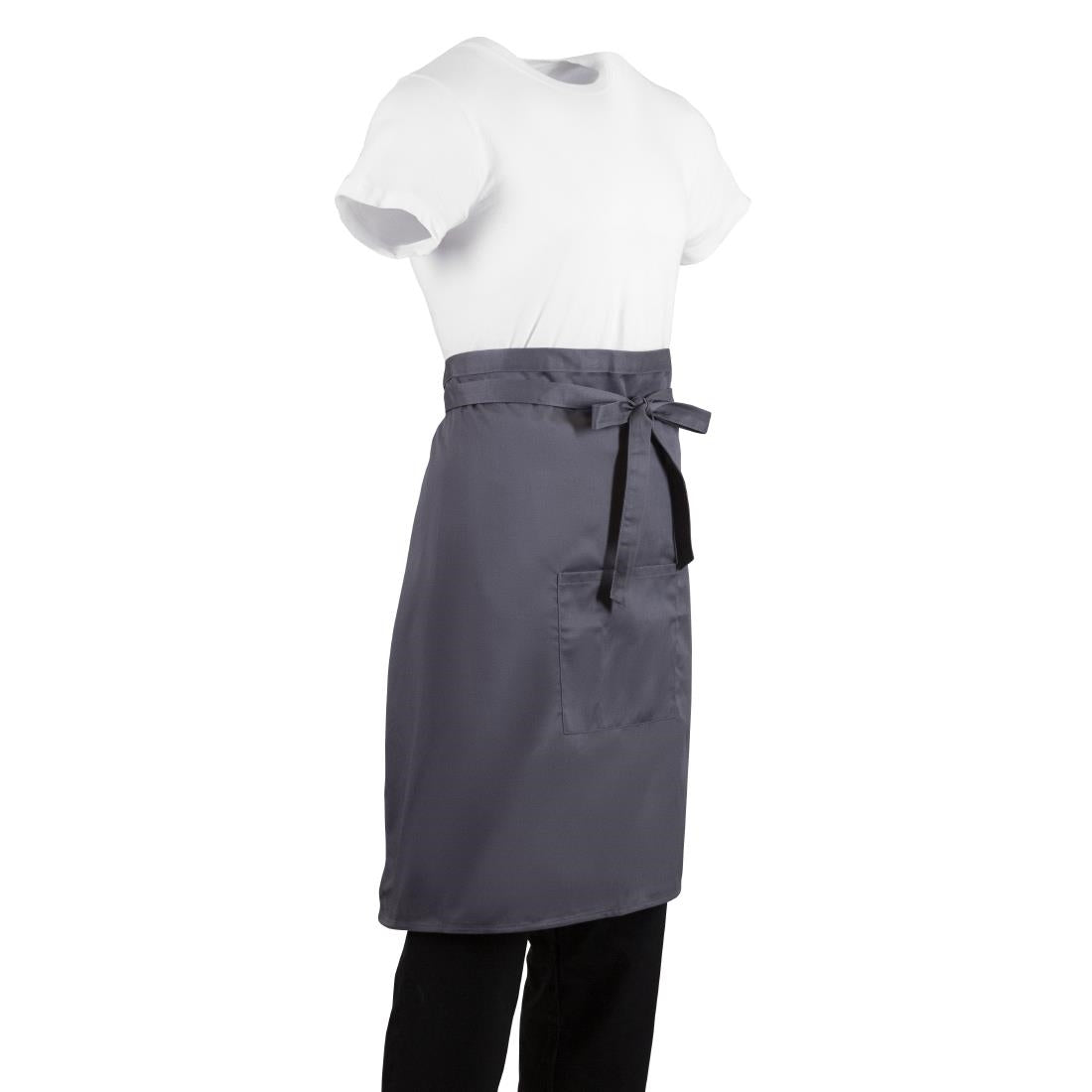 Tablier serveur Whites gris anthracite - NISBETS
