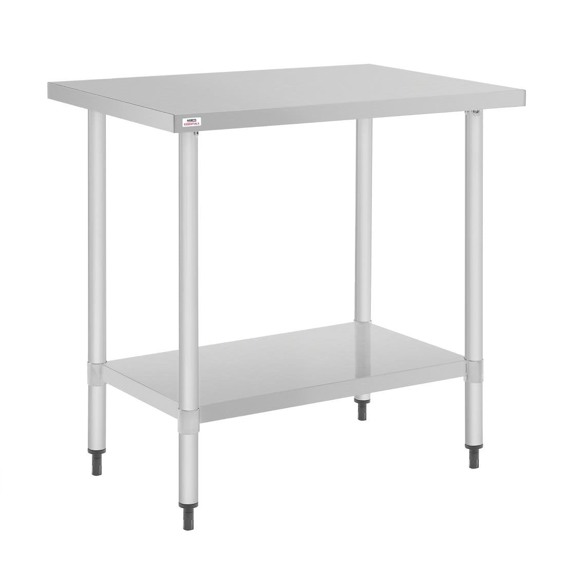 Table inox Nisbets Essentials 80 x 60 cm