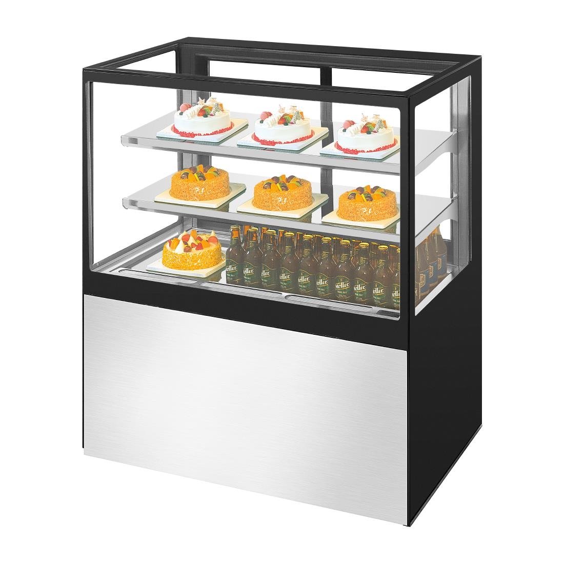Vitrine à pâtisserie réfrigérée Polar Série U 285L