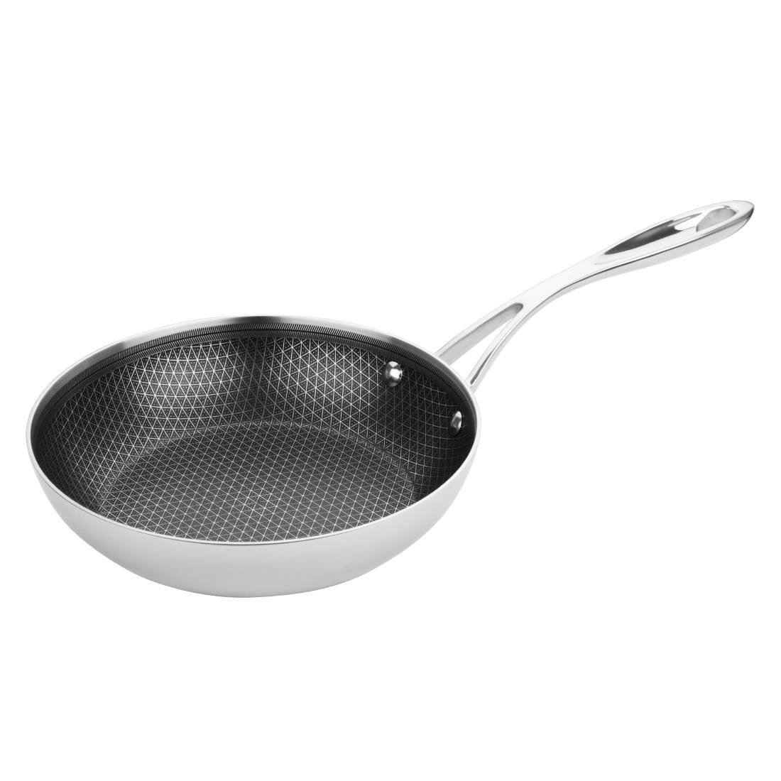 Sauteuse en inox avec revêtement Tri-Shield Vogue 20cm