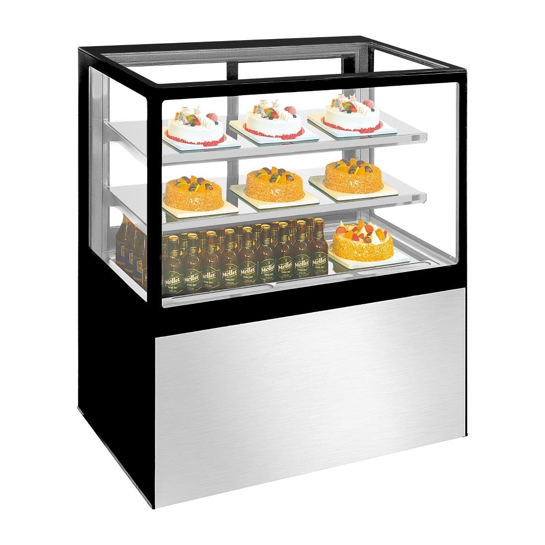 Vitrine à pâtisserie réfrigérée Polar Série U 285L