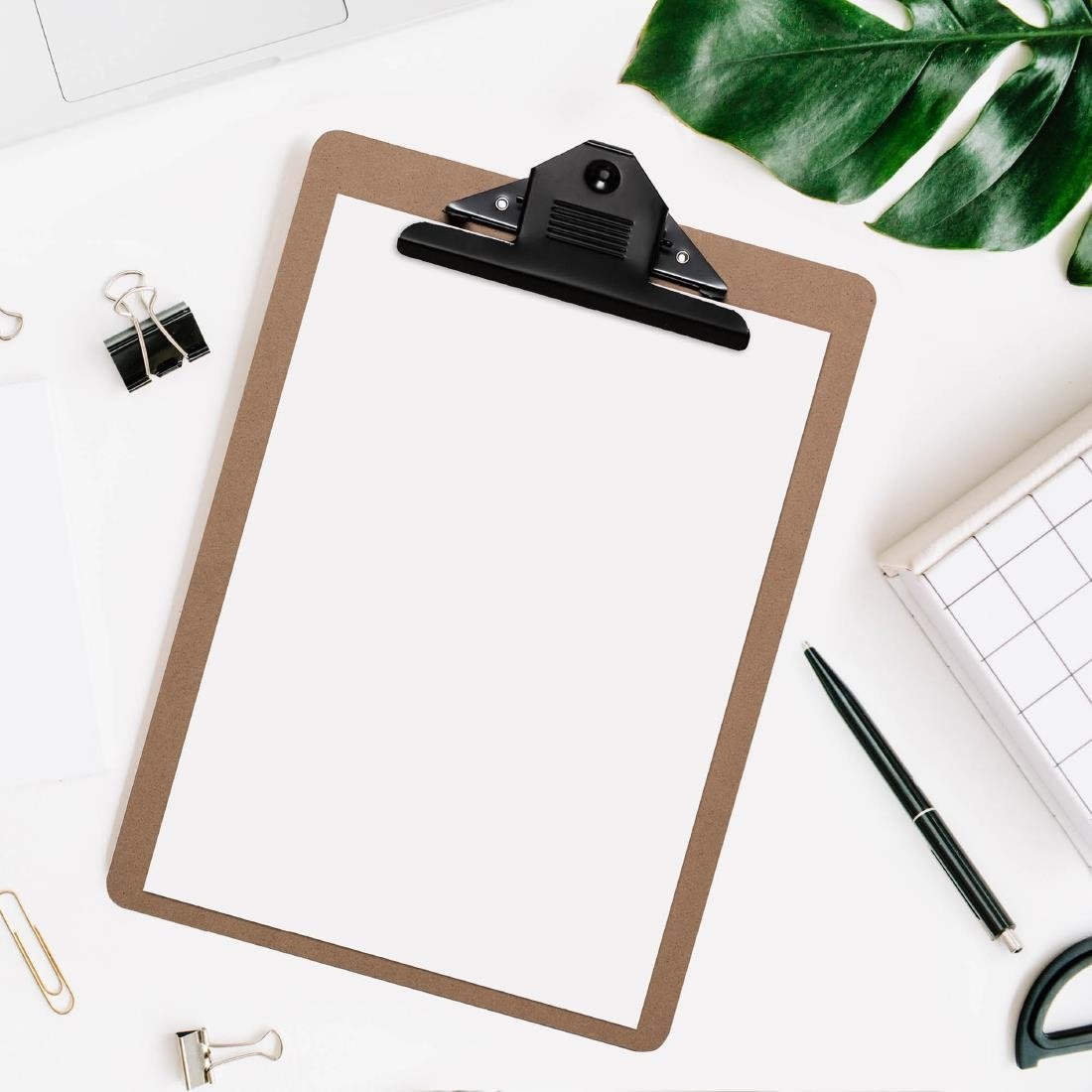 Porte-bloc panneau en fibre de bois Europel A4 portrait 210 x 297 mm