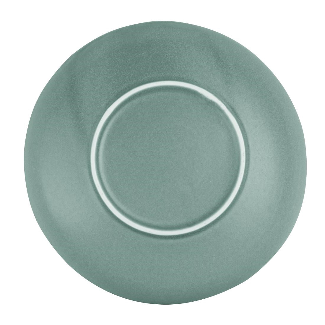 Assiettes calottes Olympia Corallite vertes 220mm (lot de 6)