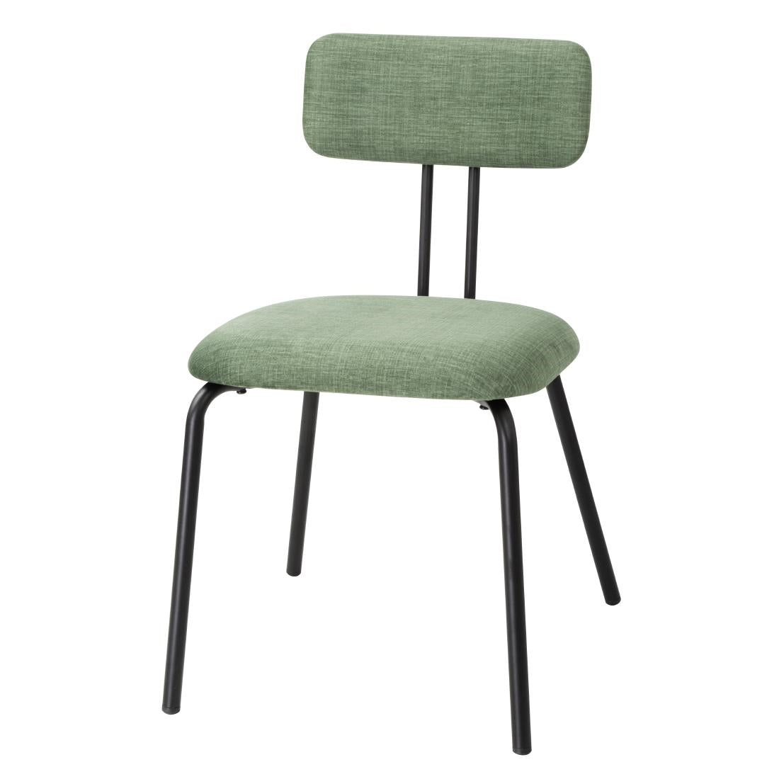 Chaises Bolero Fairfield noyer et vert (lot de 2)