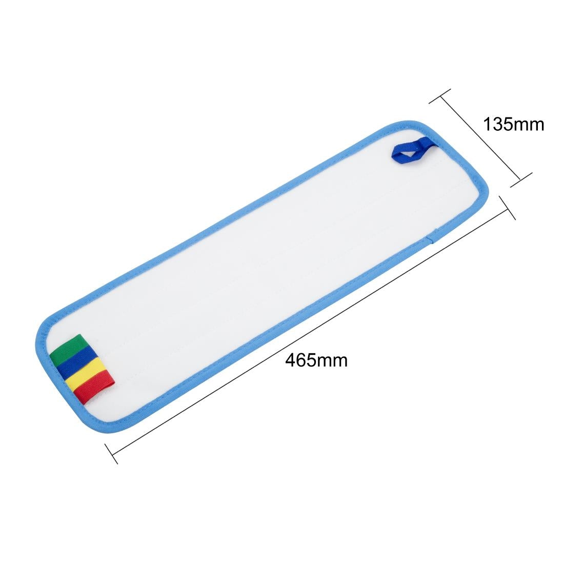 Serpillière plate en microfibre Jantex 400mm