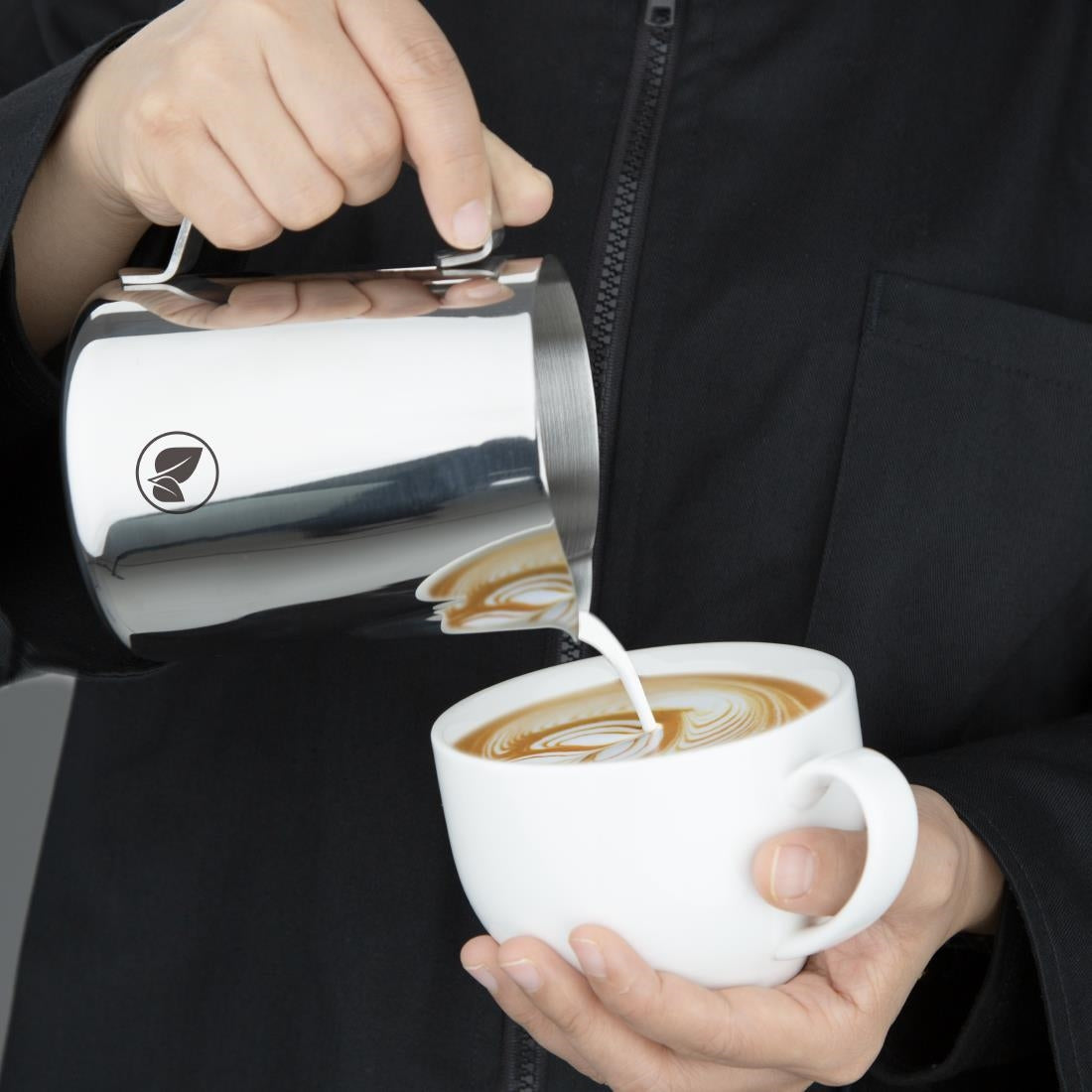 Pichet à lait en inox Olympia Vegan 570ml