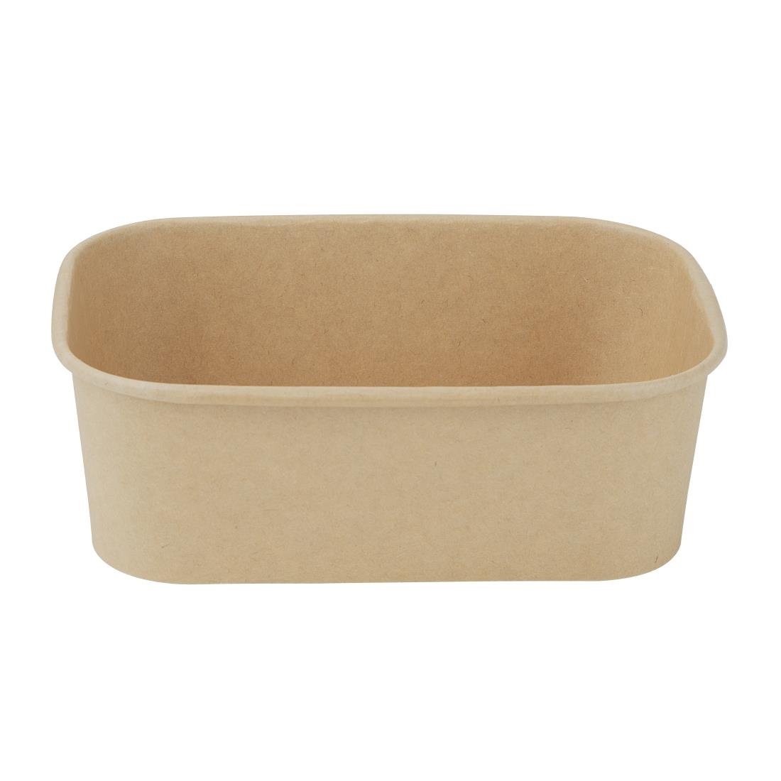 Barquettes alimentaires rectangulaires Fiesta Recyclable 750ml (lot de 300)