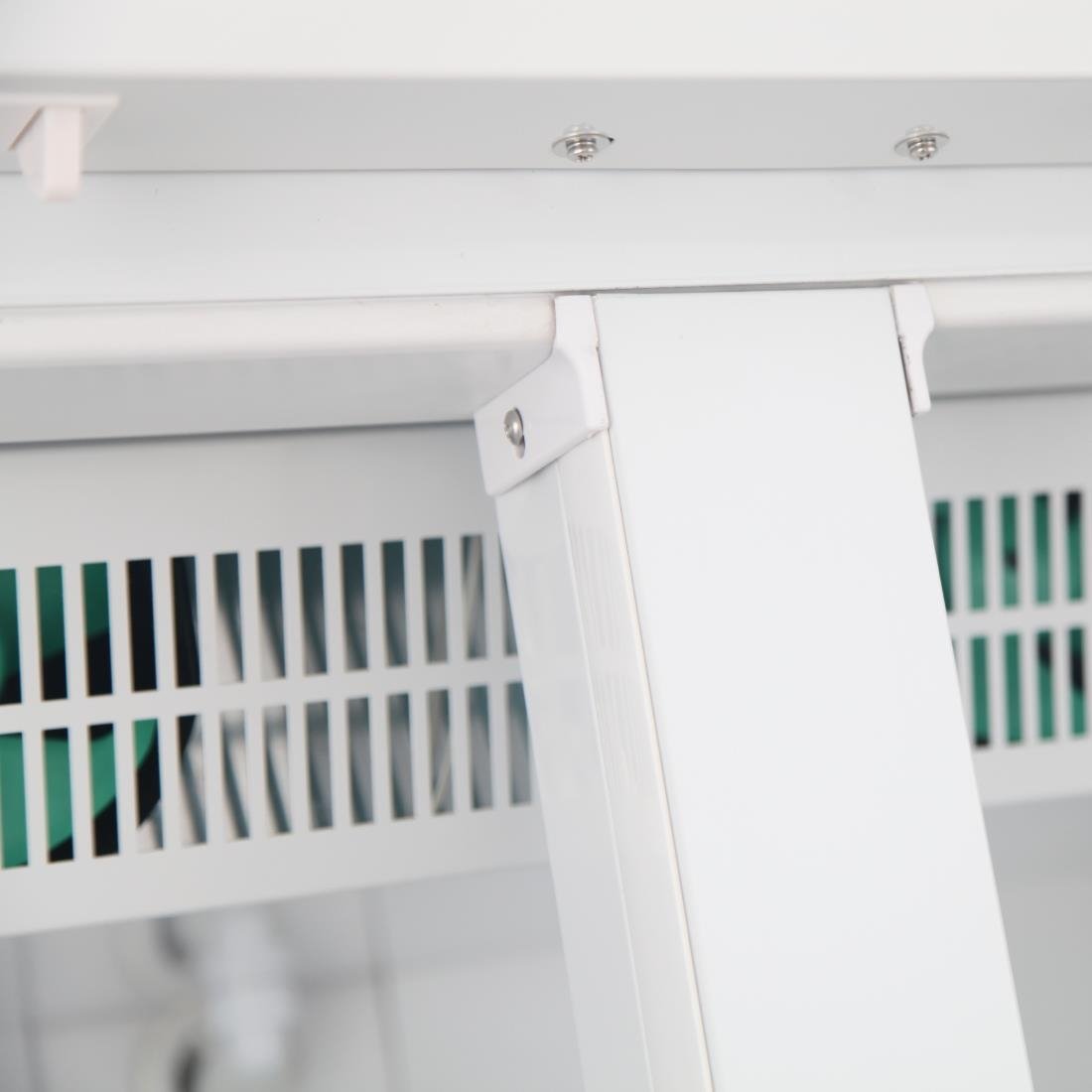 Armoire réfrigérée négative double porte 744L Polar Série C blanche