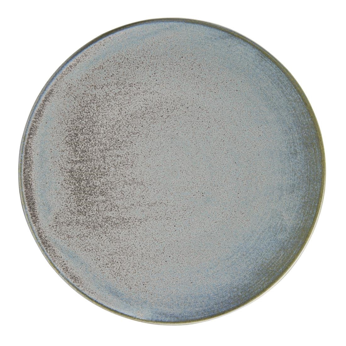 Assiettes plates Olympia Ember Blue 275mm (lot de 4)