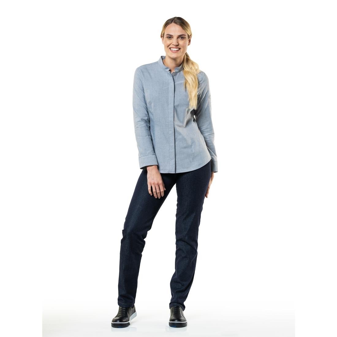 Veste de cuisine femme grise Chaud Devant Nordic - Taille L