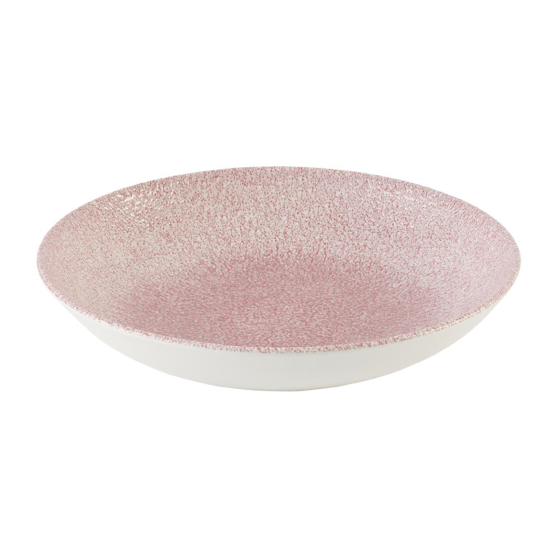 Assiettes coupe ronde Churchill Studio Prints Raku Rose Quartz Pink 182mm (Lot de 12)