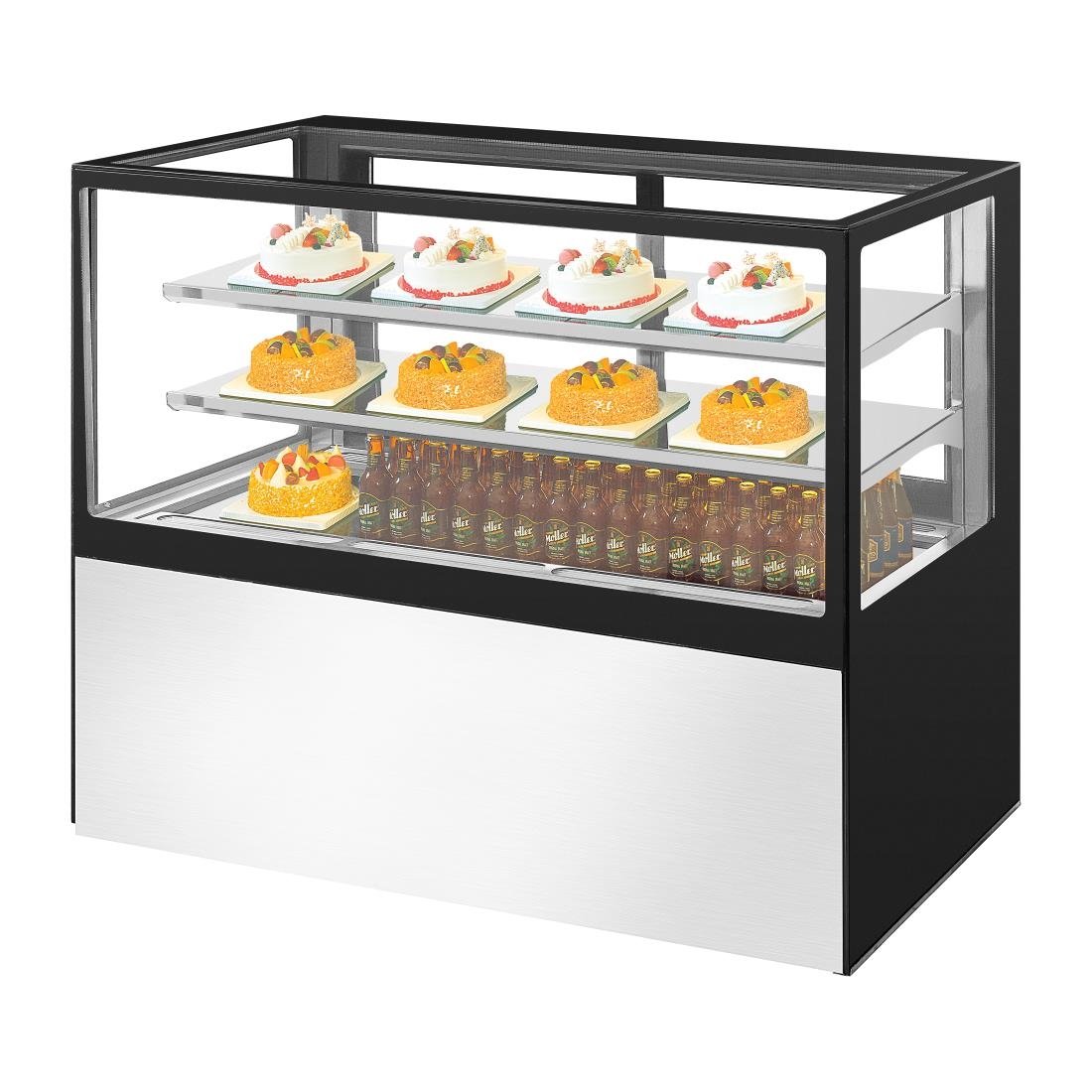 Vitrine à pâtisserie réfrigérée Polar Série U 485L