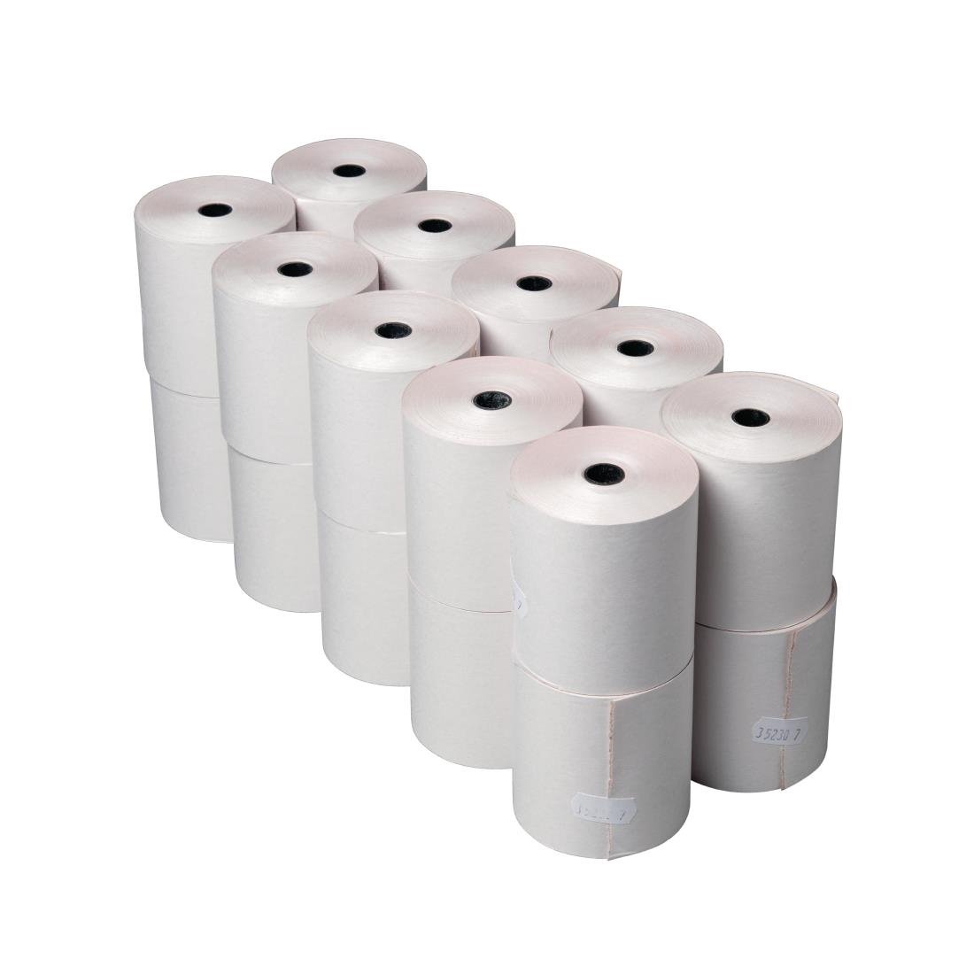 Rouleau de caisse Olympia 3 plis non thermique 75 x 70 mm (lot de 20) - NISBETS