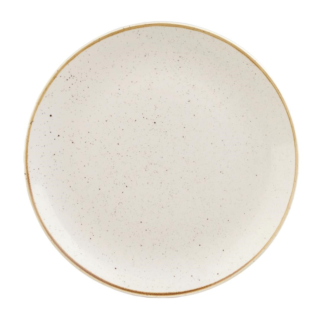 Assiettes rondes Churchill Stonecast Barley White 286mm (Lot de 12)
