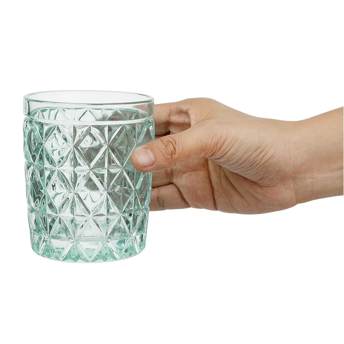 Gobelets Olympia Havana verts 300ml (lot de 6)