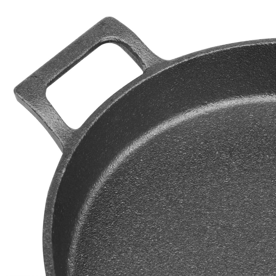 Plat à oreilles rond en fonte Olympia 200 mm