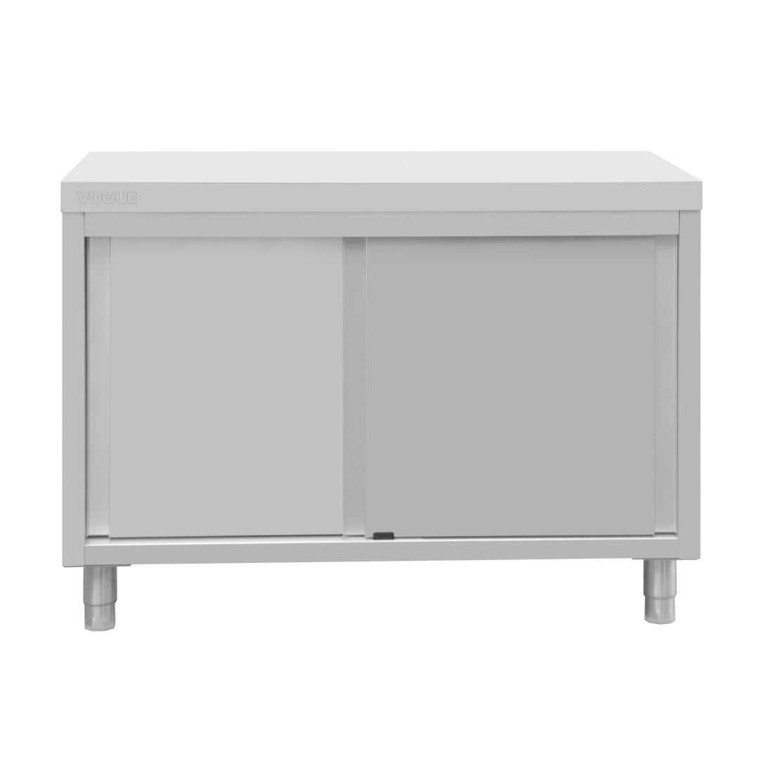 Armoire sur pieds en acier inoxydable Vogue 900x1200x600mm
