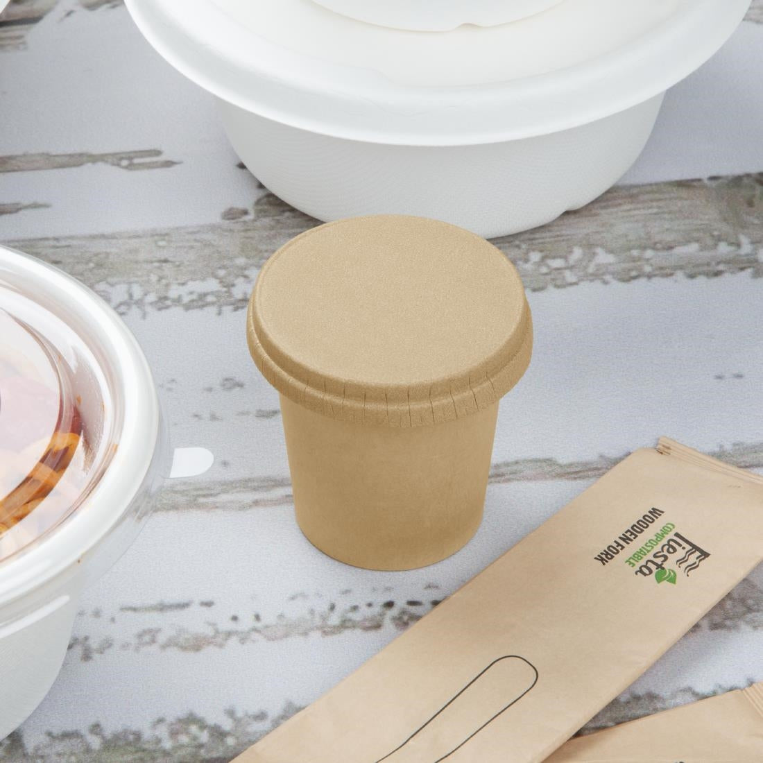 Pots à sauce Fiesta Recyclable 100 ml (lot de 1000)