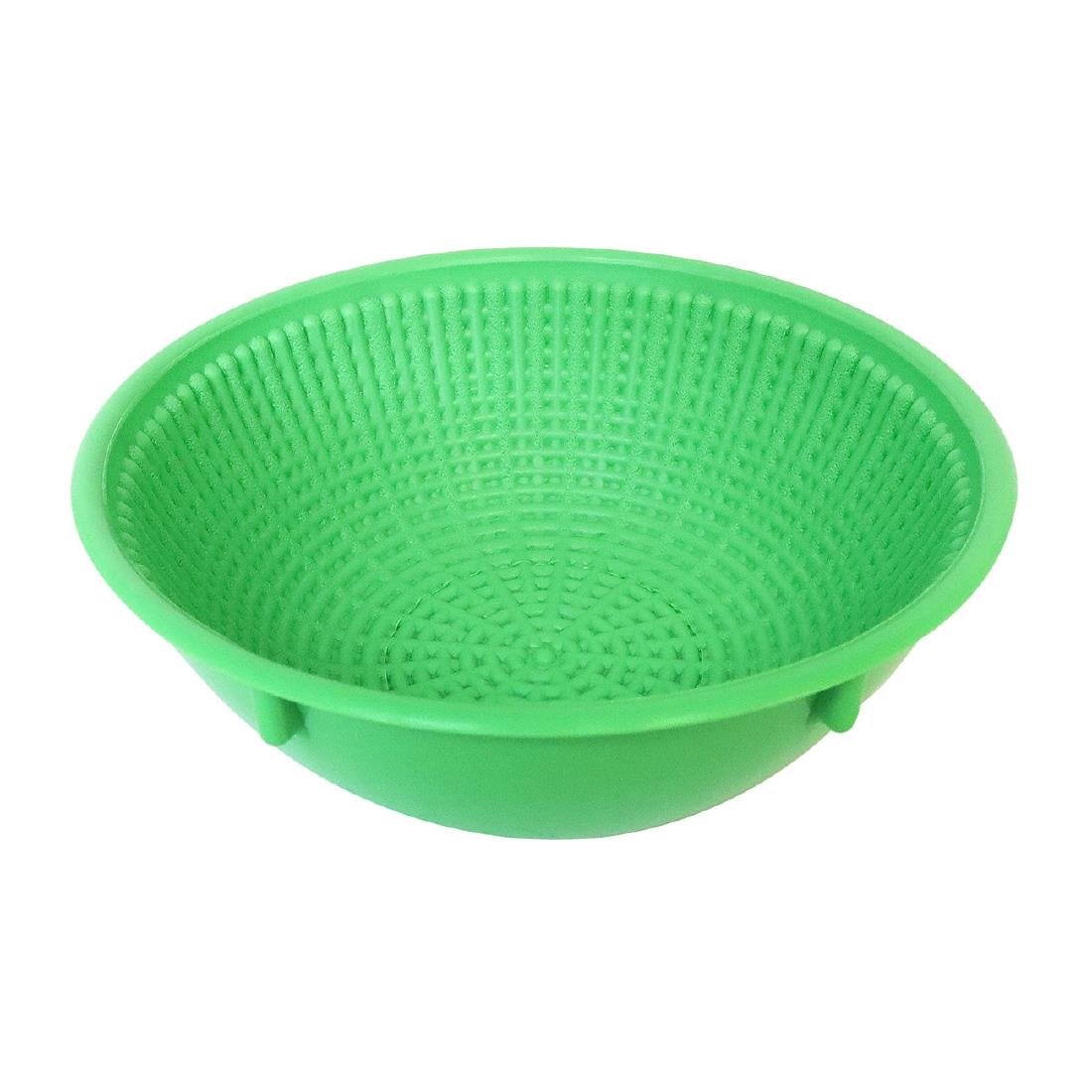 Panier de fermentation rond Schneider vert 500g - NISBETS