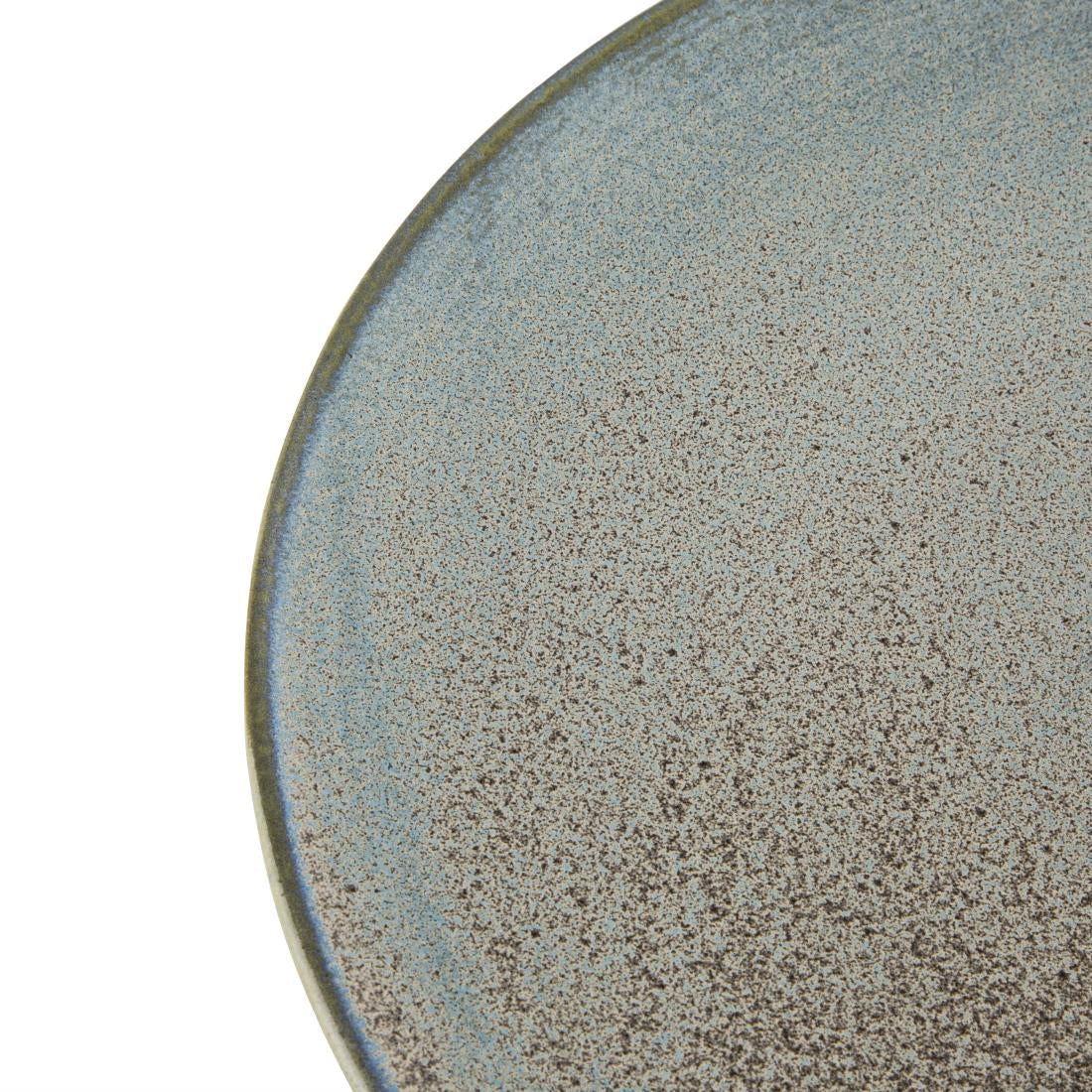 Assiettes plates Olympia Ember Blue 275mm (lot de 4)