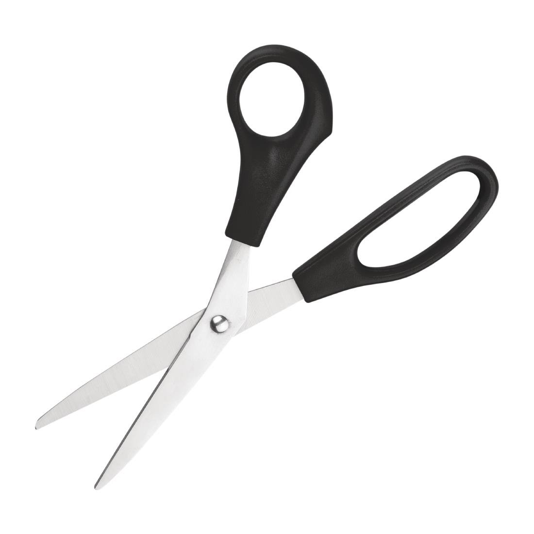 Ciseaux de cuisine noirs Nisbets Essentials 203mm