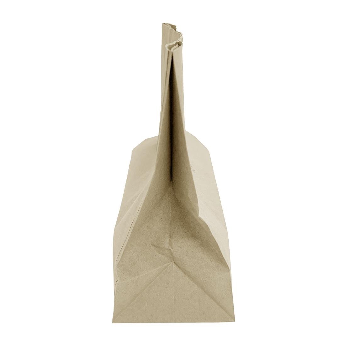 Sacs moyens en papier avec poignée découpée en D Fiesta Recyclable marron (lot de 250)